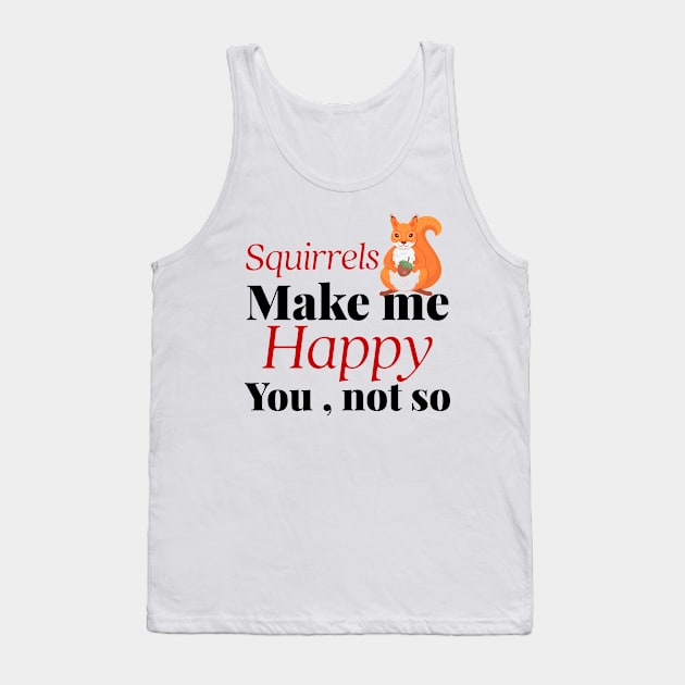 squirrels Tank Top by Design stars 5